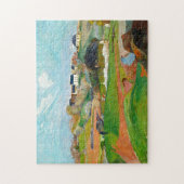 Het landschap Paul Gauguin Old Painting Art Legpuzzel (Verticaal)