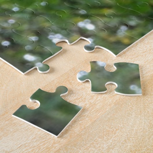 Het landschap Puzzle: Prachtige Porseleinen padden Legpuzzel (Zijkant)