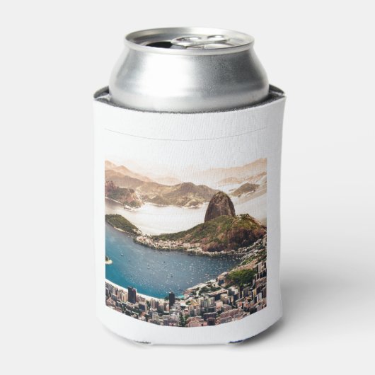 Het landschap Rio de Janeiro Blikjeskoeler (Blikje Voorkant)