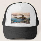 Het landschap Rio de Janeiro Trucker Pet (Voorkant)