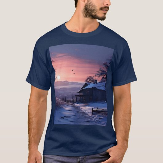 het landschap t-shirt (Voorkant)