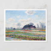 Het landschap Tulp Fields van Claude Monet Briefkaart (Voorkant)