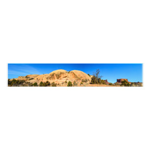 Het landschap van Carmel Rock Formation Southwest Foto Afdruk