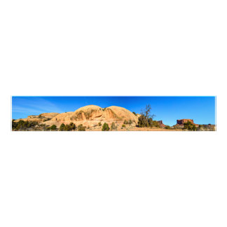Het landschap van Carmel Rock Formation Southwest Foto Afdruk