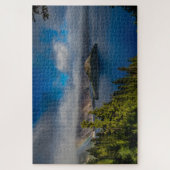 Het landschap van Crater Lake Oregon Legpuzzel (Verticaal)