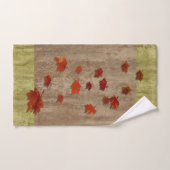 Het landschap van de afdalende bladeren bad handdoek (Handdoek)