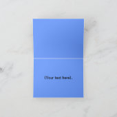 Het landschap van de berg notecard kaart (Binnen)