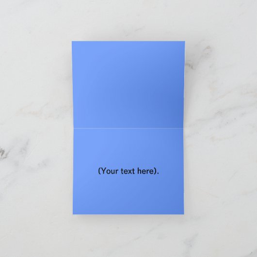 Het landschap van de berg notecard kaart (Binnen)