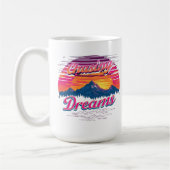 Het landschap van de dromer koffiemok (Links)