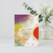 Het landschap van de flora briefkaart (Staand voorkant)