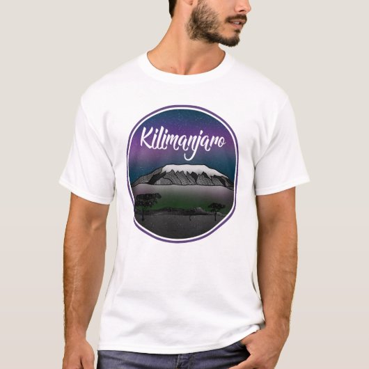Het landschap van de Kilimanjaro T-shirt (Voorkant)