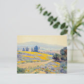 Het landschap van de lente in Californië | Elmer W Briefkaart (Staand voorkant)
