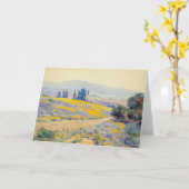 Het landschap van de lente in Californië | Elmer W Kaart (Gele Bloem)