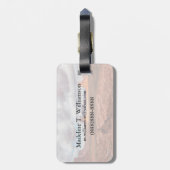 Het landschap van de monument van de vallei, AZ Bagagelabel (Achterkant verticaal)