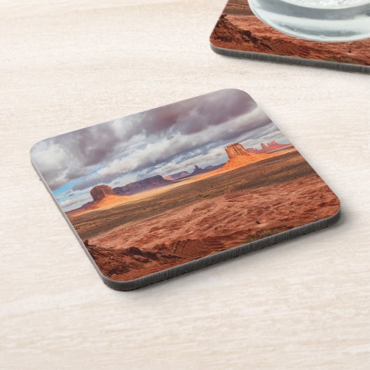 Het landschap van de monument van de vallei, AZ Bier Onderzetter (Linkerzijde)