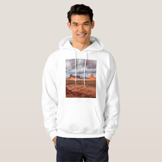 Het landschap van de monument van de vallei, AZ Hoodie (Voorkant volledig)