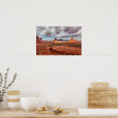 Het landschap van de monument van de vallei, AZ Poster (Keuken)