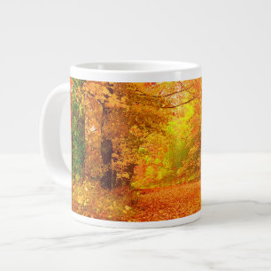 Het Landschap van de Natuur van de Herfst van Grote Koffiekop