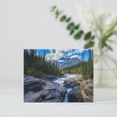 Het landschap van de Natuur van de prachtige bergr Briefkaart (Staand voorkant)