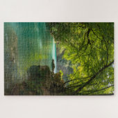 Het landschap van de rivier de Elsa, Toscane, Ital Legpuzzel (Horizontaal)