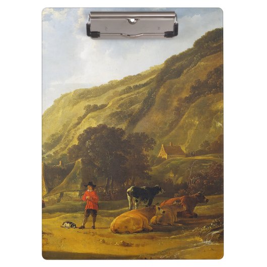Het landschap van de rivieren Aelbert Cuyp Klembord (Voorkant)