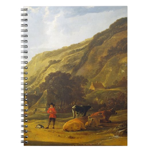 Het landschap van de rivieren Aelbert Cuyp Notitieboek (Voorkant)