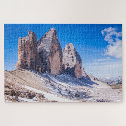 Het landschap van de "Tre cime di Lavaredo", de Al Legpuzzel (Horizontaal)