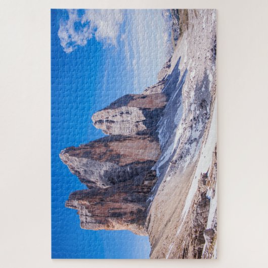 Het landschap van de "Tre cime di Lavaredo", de Al Legpuzzel (Verticaal)