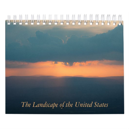 Het landschap van de Verenigde Staten Kalender (Hoes)