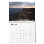 Het landschap van de Verenigde Staten Kalender (Mar 2027)