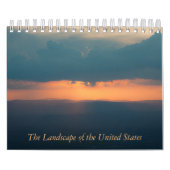 Het landschap van de Verenigde Staten Kalender (Hoes)