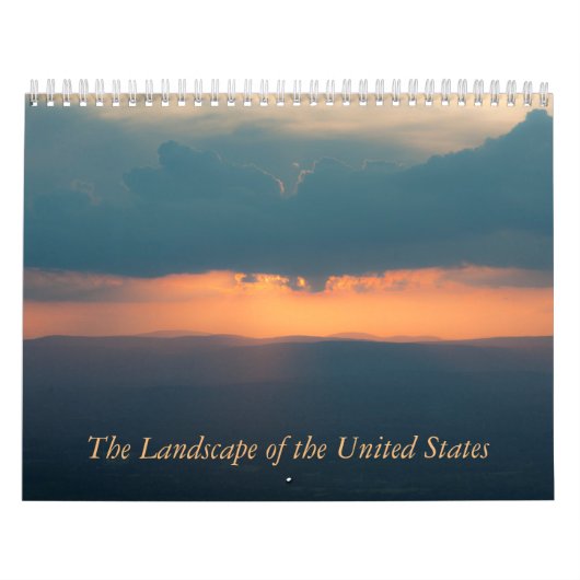 Het landschap van de Verenigde Staten - Wall Calen Kalender (Hoes)