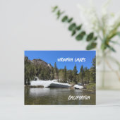 Het landschap van de Virginia Lakes Briefkaart (Staand voorkant)