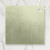 Het Landschap van de waterverf Dank u Sage Groene Bedankjes Labels (Achterkant)