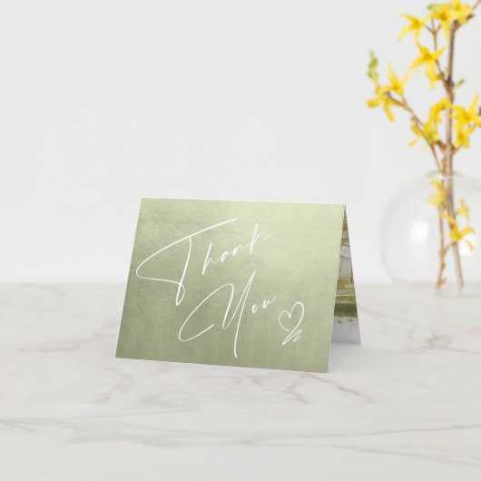 Het Landschap van de waterverf Dank u Sage Groene Kaart (Gele Bloem)