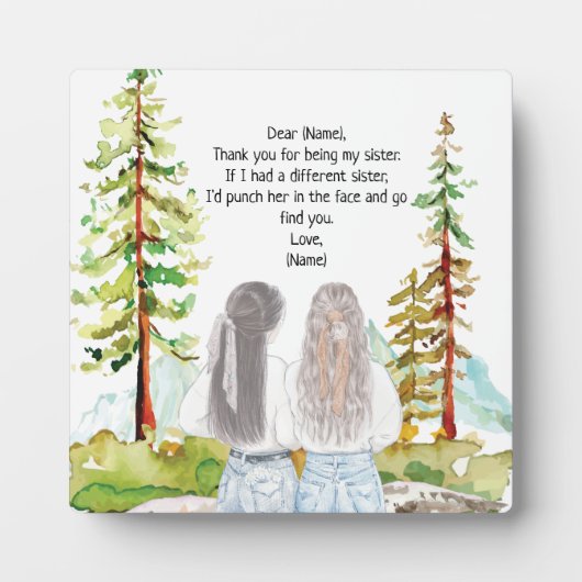 Het Landschap van de waterverf met 2 het Bericht v Fotoplaat (Voorkant)