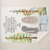 Het Landschap van de waterverf met 2 het Bericht v Sherpa Deken (Voorkant (horizontaal))