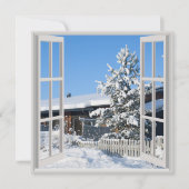 Het landschap van de winter (Voorkant)