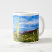Het landschap van de woestijncactus, Arizona Grote Koffiekop (Voorkant rechts)