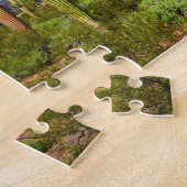 Het landschap van de woestijncactus, Arizona Legpuzzel (Zijkant)