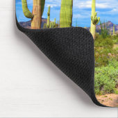 Het landschap van de woestijncactus, Arizona Muismat (Hoek)