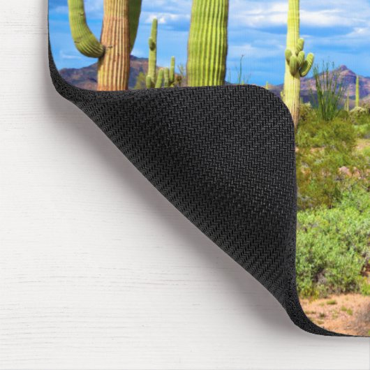 Het landschap van de woestijncactus, Arizona Muismat (Hoek)