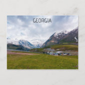 Het landschap van Georgia Sakartvelo Briefkaart (Voorkant)