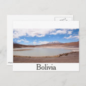 Het landschap van het Altiplano-briefkaart Briefkaart (Voorkant / Achterkant)
