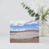 Het landschap van het Altiplano-briefkaart Briefkaart (Staand voorkant)