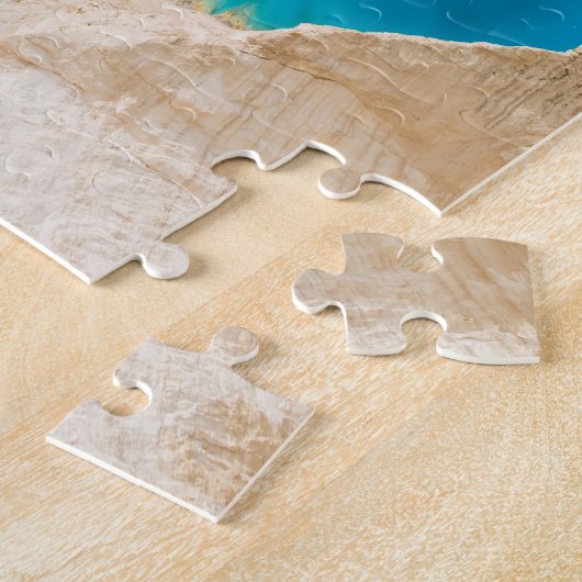 het landschap van het eiland Zakinthos, Griekenlan Legpuzzel (Zijkant)