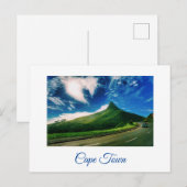 Het landschap van het hoofd van Kaapstad Lion Briefkaart (Voorkant / Achterkant)