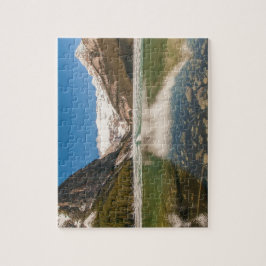 Het landschap van het meer van Louise, Alberta, Ca Legpuzzel
