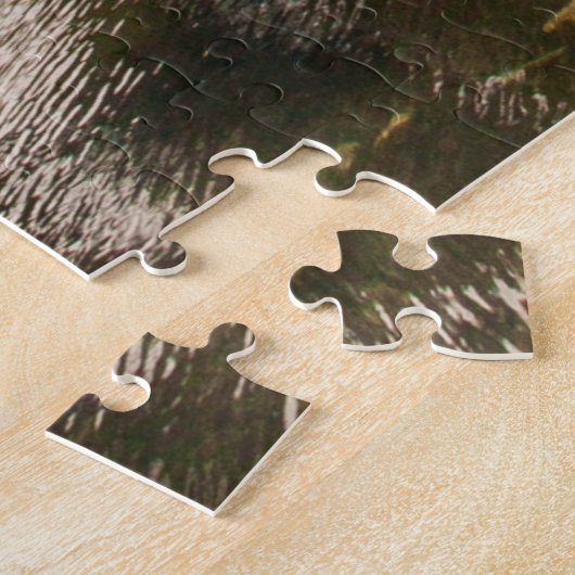 Het landschap van het meer van Louise, Alberta, Ca Legpuzzel (Zijkant)