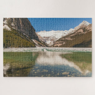 Het landschap van het meer van Louise, Alberta, Ca Legpuzzel